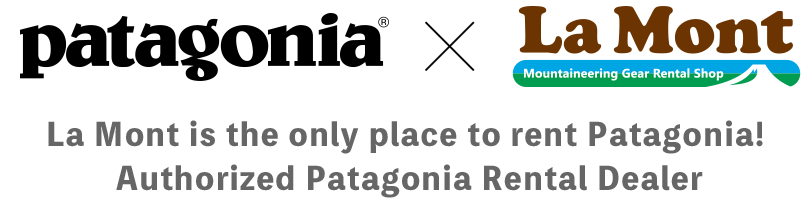 La Mont is the only place to rent Patagonia! Authorized Patagonia Rental Dealer